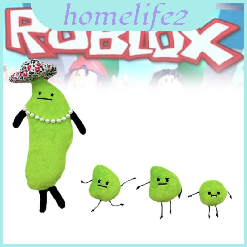 Staycation Cozy Secret Edamame Family Thú nhồi bông sang trọng để trang trí và