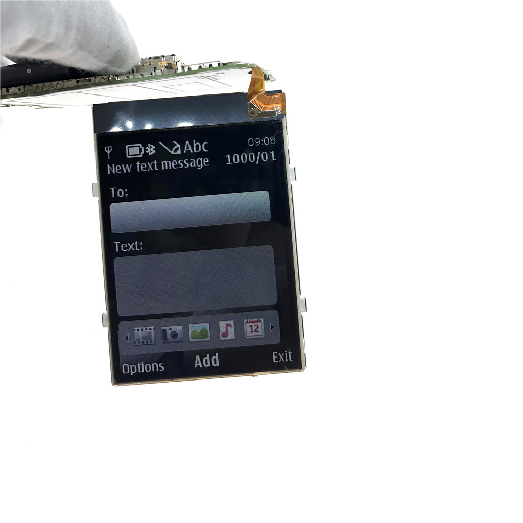 Dành Cho Nokia 3100 6100 6030 6108 2610 N73 N71 N93 Điện Thoại Màn Hình Hiển Thị LCD Một Phần