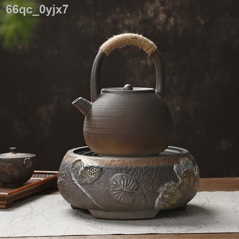 [Đa Năng]Ấm trà gia dụng bếp điện gốm nấu thủy tinh mini đạo nhỏ đun nước bộ nhật bản
