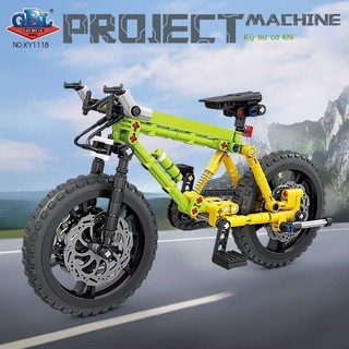 [Ảnh thật/Sẵn]  【Linh hoạt và di động】Tương thích với Lego Bricks mô hình mô phỏng xe đạp địa hình,