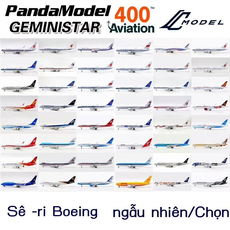 [ HOT Sale ] AV PM GS Ưu đãi đặc biệt Boeing B737B747B757B767B777B787 Model máy bay chở khách 1/400