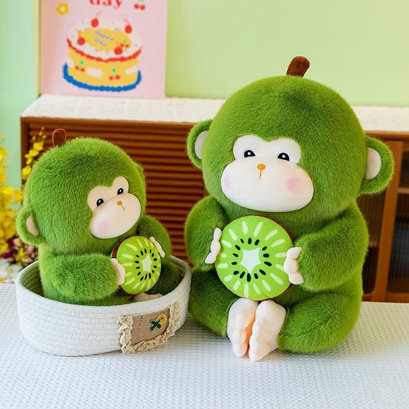 Đồ chơi sang trọng dễ thương Kiwi Monkey Doll Búp bê Gối