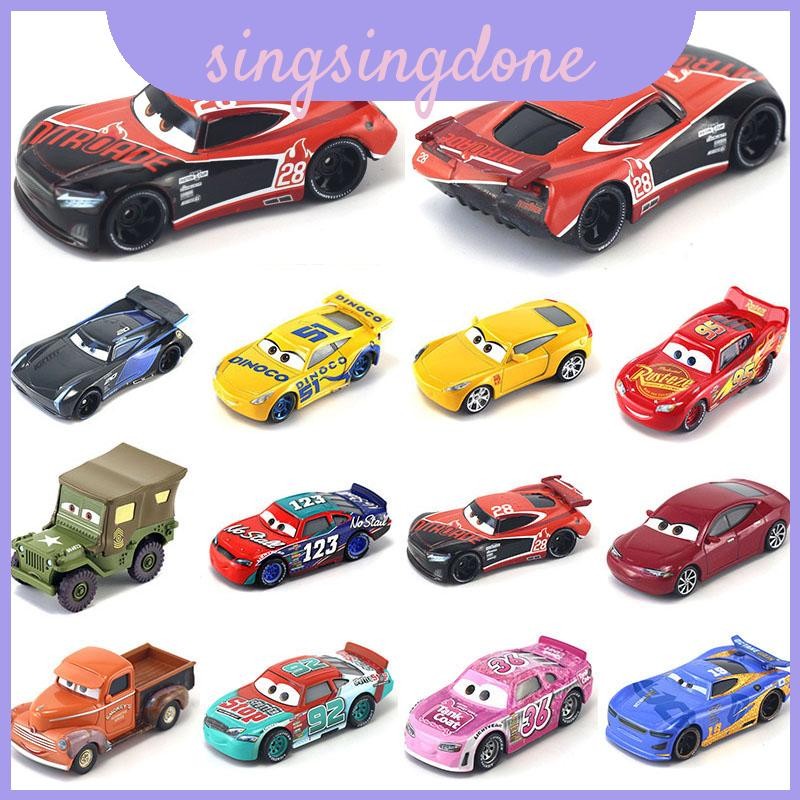 Cars 95 Grey Mcqueen Hợp kim Mcqueen Mcqueen 1st 3rd Racing Sưu tập