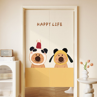 Hoạt Hình Dễ Thương Phòng Ngủ Phòng Nhà Cửa Rèm Vách Ngăn Nhà Bếp Nửa Rèm Nhà Vệ Sinh Bảo Mật Che Rèm