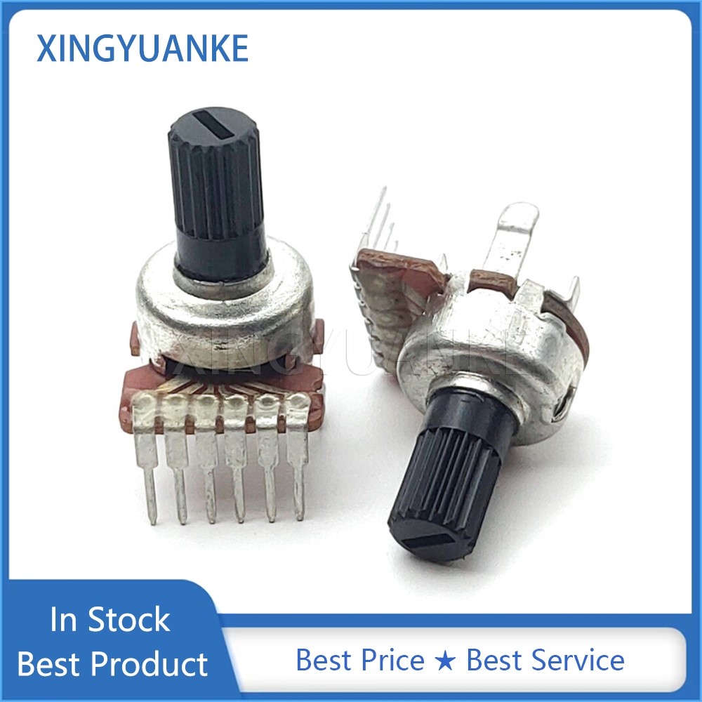 5 Cái / lốc 121 Loại Đôi Dọc A10K A50K Bộ Khuếch Đại Công Suất Âm Lượng Âm Thanh Chiết Áp A103 A503 