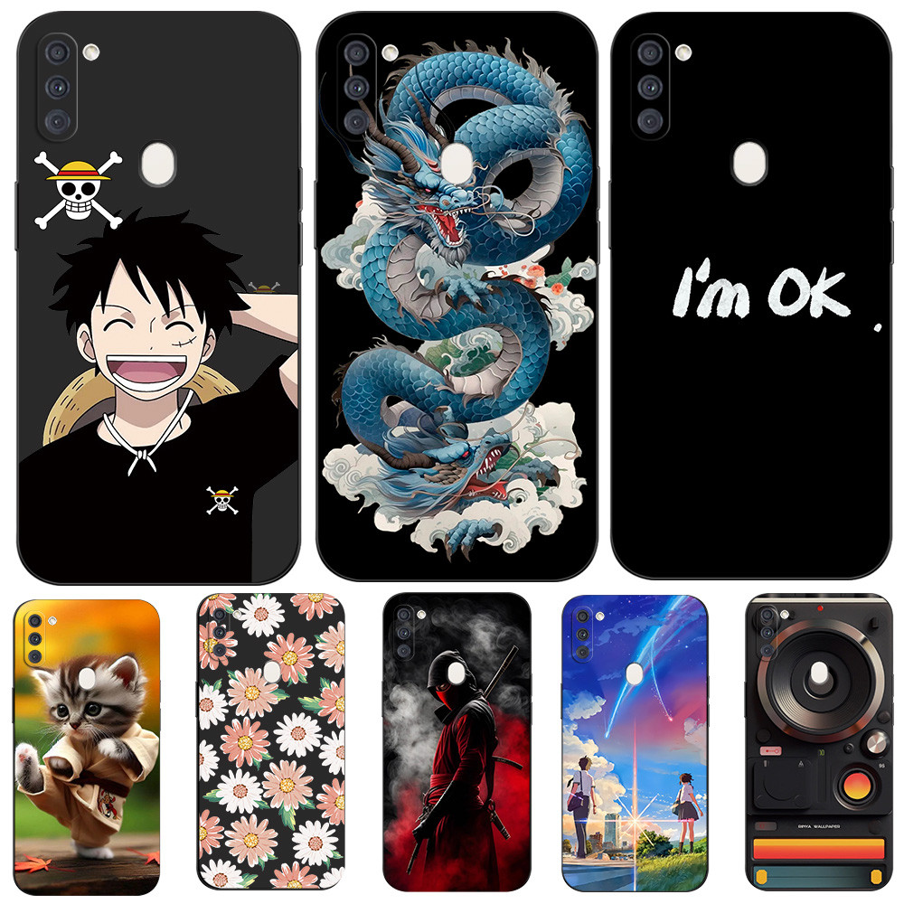 Dành Cho Samsung A11 Ốp Lưng 6.4 Inch Silicon Mềm Điện Thoại Ốp Lưng Cho Samsung Galaxy A11 GalaxyA1