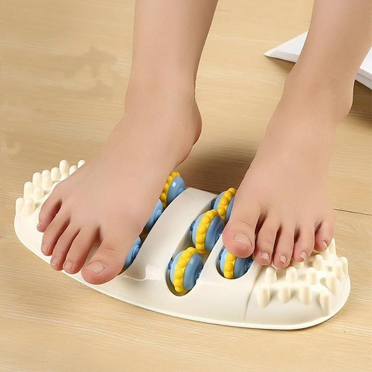 Máy mát xa bàn chân Dụng cụ mát xa bàn chân con lăn, liệu pháp xoa bóp bàn chân, tạo tác bóp bàn ch