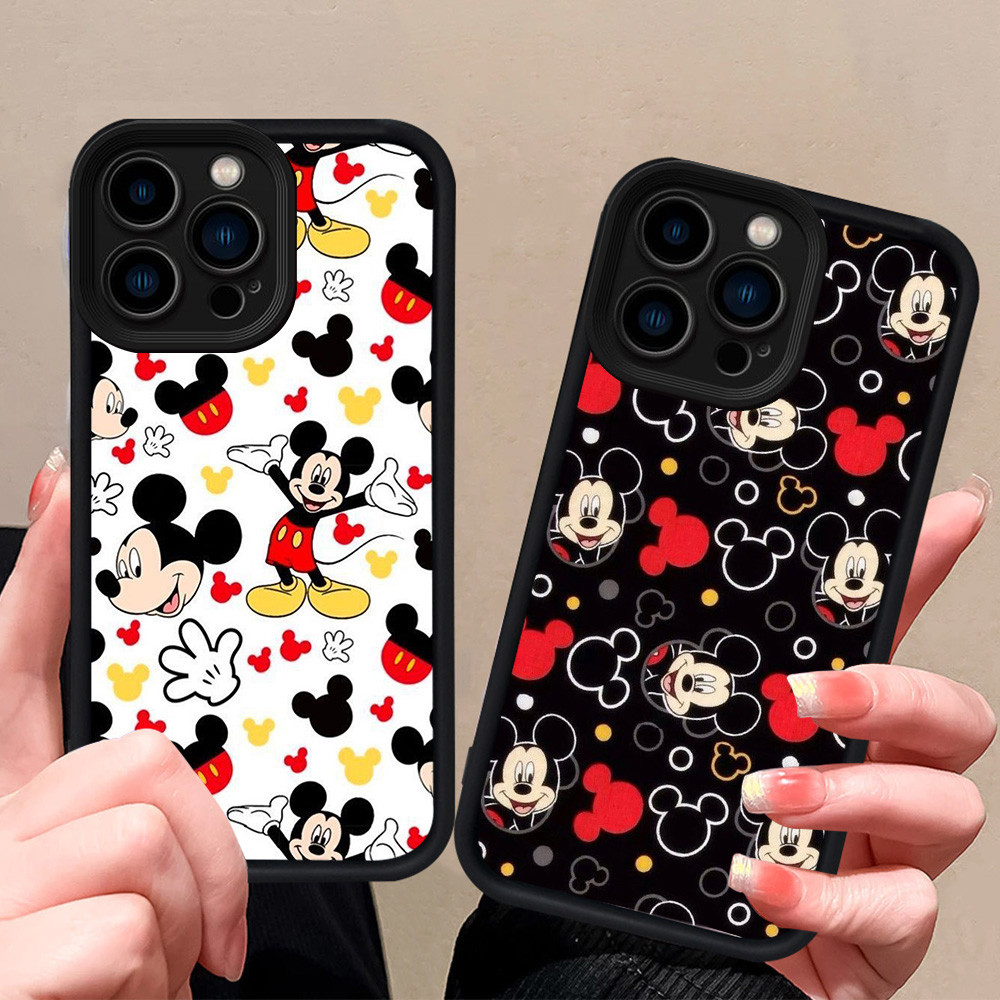 R55 Mickey Ốp lưng iPhone 13 14 Plus Pro Max