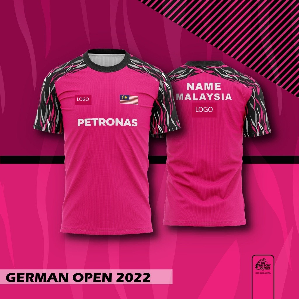 BADMINTON JERSEY MALAYSIA, ÁO THUN BADMINTON MALAYSIA 2026 (MỞ ĐỨC)