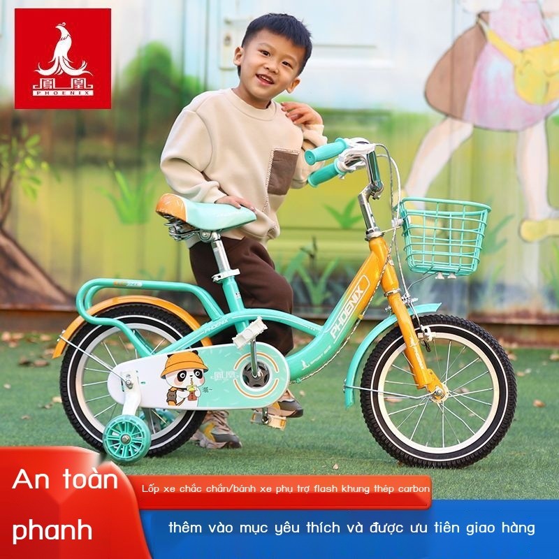 [ 𝐇𝐎𝐓 𝐃𝐄𝐀𝐋] Xe đạp trẻ em Phoenix 3-5-7-10 tuổi nam nữ xe đạp mới 12/14/16/18 inch