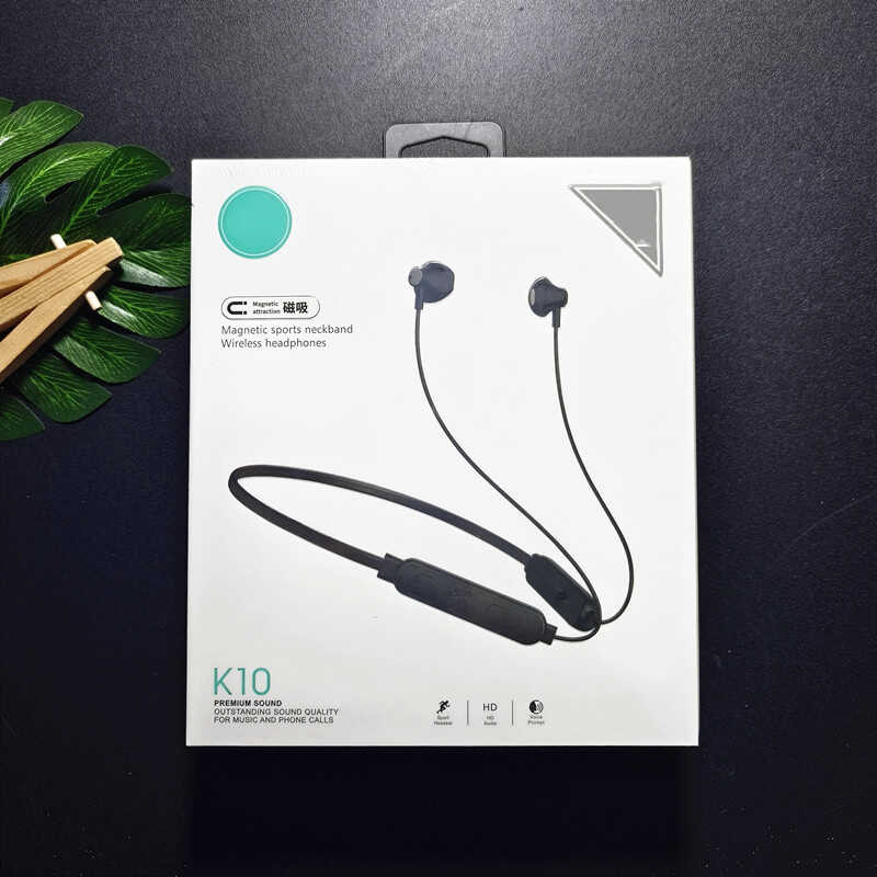 Tai Nghe Bluetooth Thể Thao Không Dây Treo Cổ In-Ear Stereo Bluetooth Tai Phẳng In-Ear Cổ Han