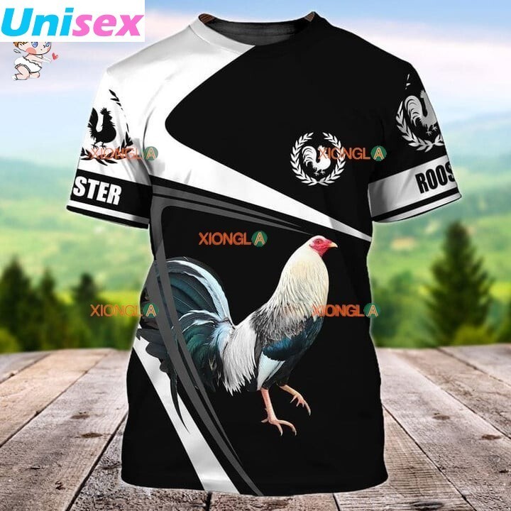Rooster Mexico 3D In Tất Cả Trên Áo Mexico Rooster Camo Áo Sơ Mi