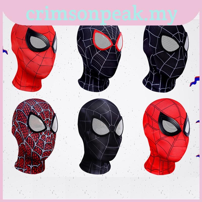 Peter Parker Miles Morales Miles Morales Raimi Siêu Anh Hùng Trang Phục Hóa Trang Mặt nạ Ống Kính Ch
