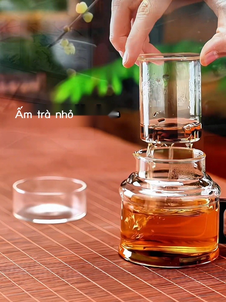 [ HOT Sale ] Mini Glass Dundu Pot Tea Cup cho nam và nữ cá nhân đặc biệt gia đình nhỏ Teapot Teapot