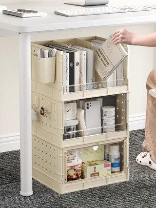 Giá để đồ gấp kệ sách để sàn đơn giản tủ sách gia dụng nhiều tầng sách trẻ em đồ ăn vặt giá để đồ n