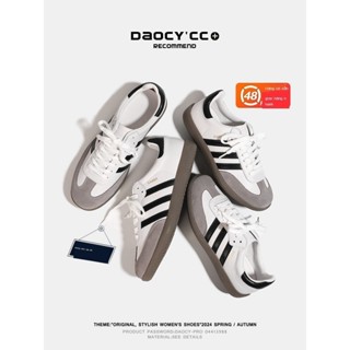 Giày rèn luyện đạo đức ba sọc cho nam và nữ, giày trắng nâng cao bên trong theo phong cách cổ điển