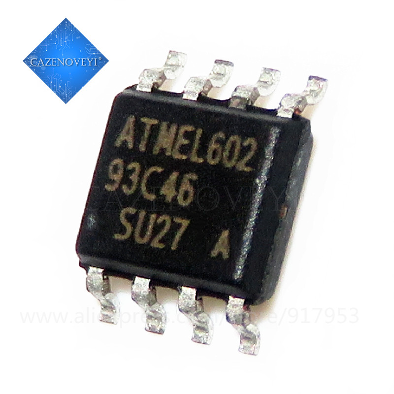 10 Cái / lốc AT93C46-10SU-2.7 AT93C46-10SU AT93C46 93C46 SOP-8