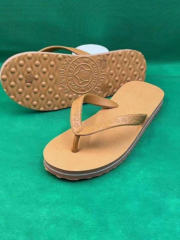 Dép xỏ ngón cao su Thái Lan Wenzhou Đi biển Nam Nữ Dép thông thường chống mài mòn Dép mùa hè Star Ho