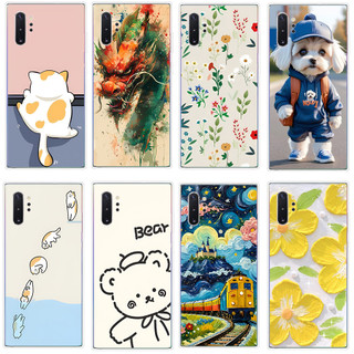 Ốp lưng cho Samsung galaxy note 10 plus Vỏ mềm In TPU Vỏ điện thoại