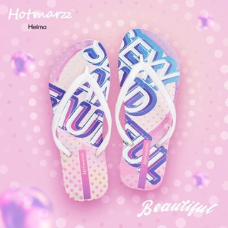  Dép xỏ ngón mới của Hotmarzz nữ dây đeo thạch màu hồng Dép xỏ ngón đi biển mua sắm mùa hè 