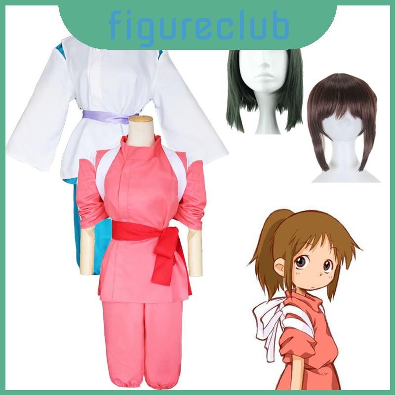 Trang phục Spirited Away Nigihayami Kohakunushi Chihiro Ogino chất liệu bền đẹp