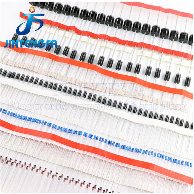 Ống Diode Nội Tuyến 20 Chiếc 1N5401 1N5404 1N5408 DO-27 3A 100 / 400 / 1000V Diode Chỉnh Lưu DIP IN5