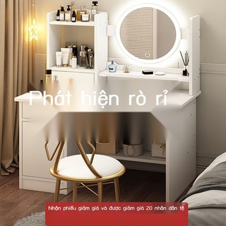 [Hàng có sẵn/Ảnh thật] Quầy trang điểm đơn giản hiện đại bàn trang điểm gương bàn trang điểm phòng 