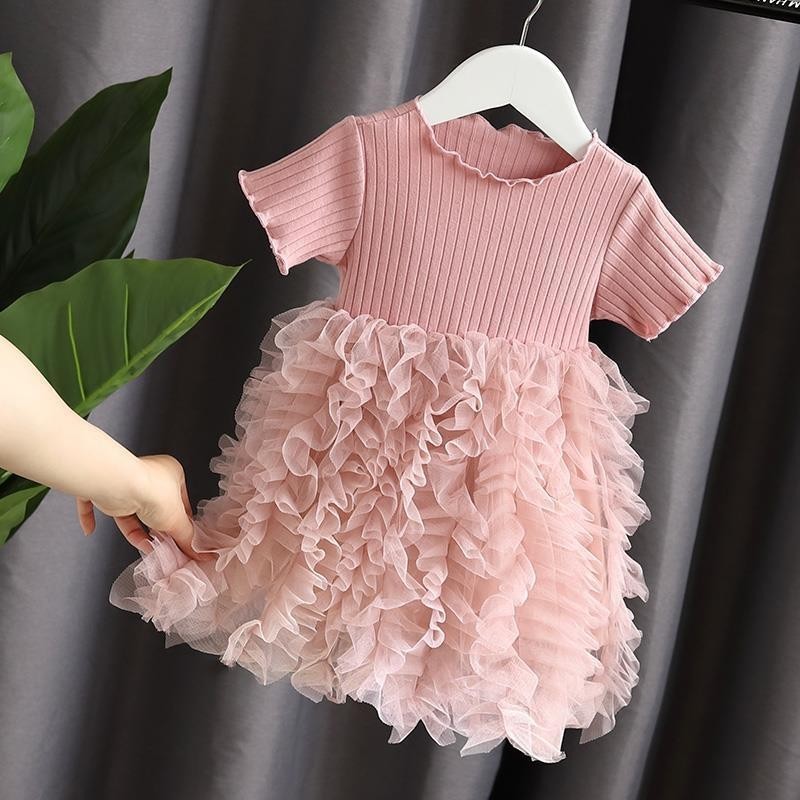 [Đa Năng] Đầm cho bé gái, đầm mùa hè mới cho bé, đầm công chúa Lolita, đầm bánh ngọt dễ thương và p