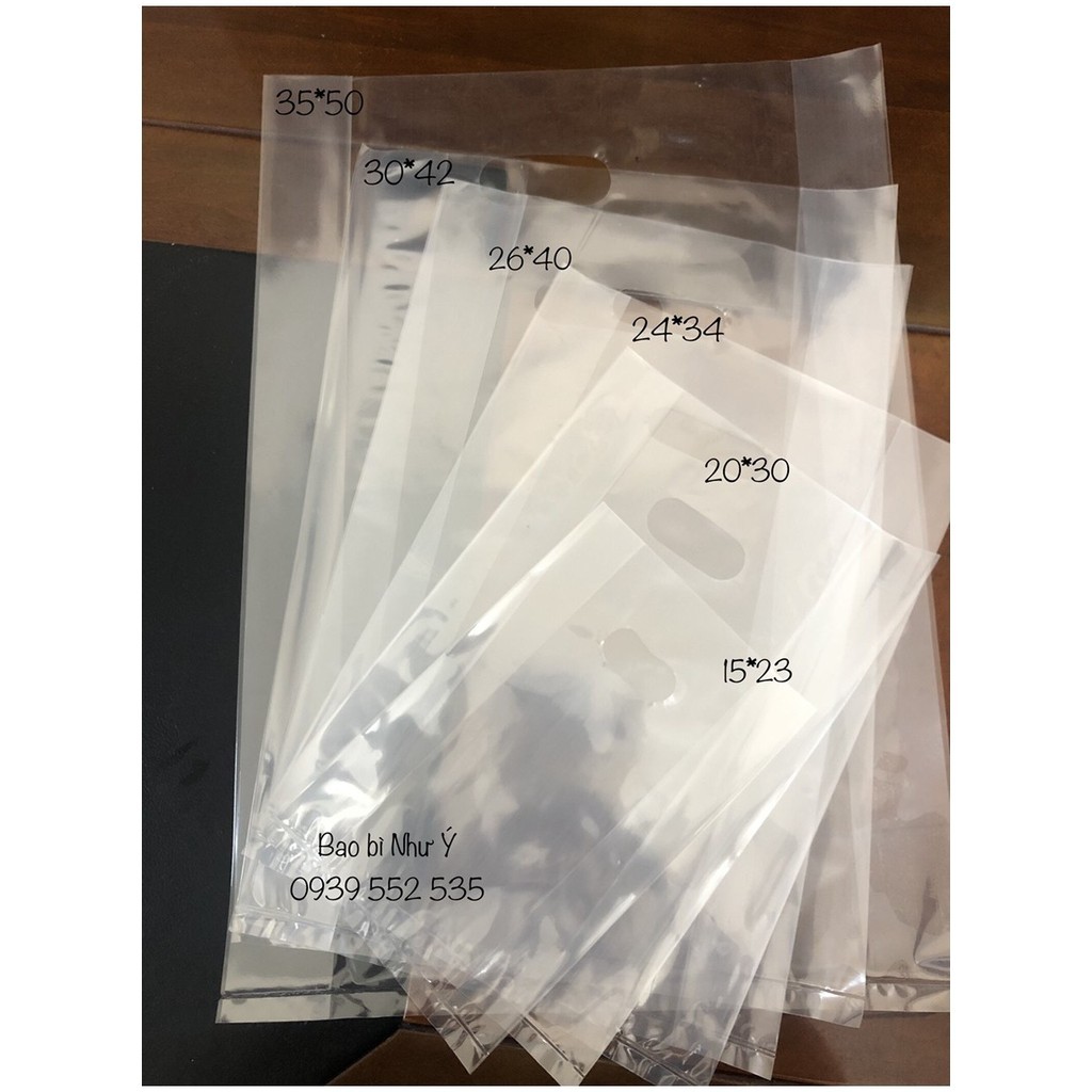 【NA Beauty】 [1KG/SIZE] - TÚI NILON TRONG SUỐT - TÚI XÁCH ĐỒ - TÚI GÓI HÀNG - ĐỰNG MỸ PHẨM