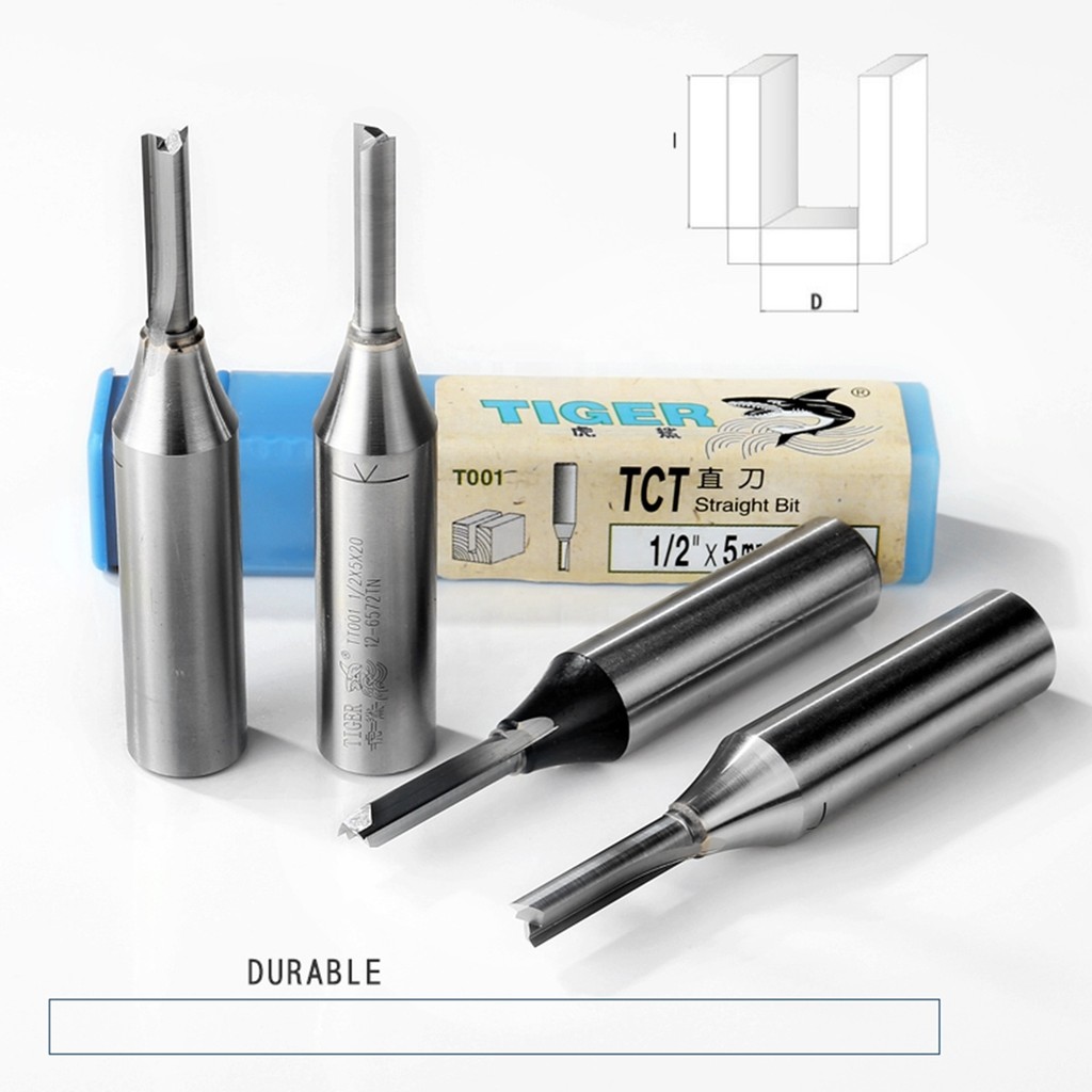 KWS Tiger Arden Độ Chính Xác Cao Cacbua Thẳng Phay Mẹo Cho Chế Biến Gỗ CNC