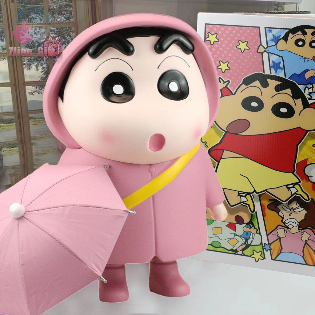 Áo mưa dễ thương Crayon Shin-chan Trang trí món quà sinh nhật hình lớn