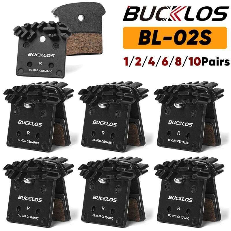 BUCKLOS Xe Đạp Leo Núi Đĩa Má Phanh Cho Shimano J04C J05A Gốm MTB Hydarulic Má Phanh Đường Núi Xe Đạ