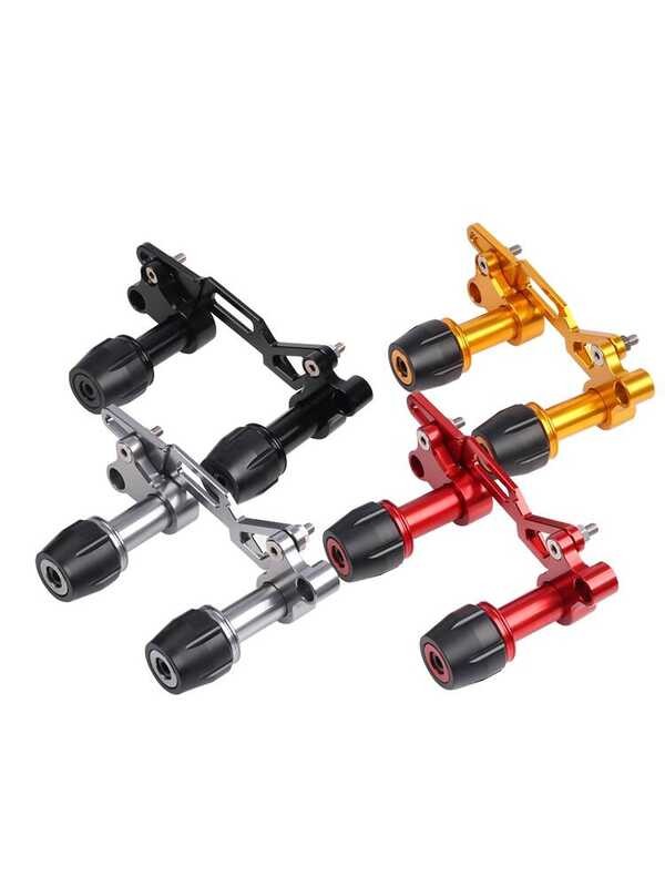 Thích hợp cho LIFAN LIFAN KPV150 Ống xả sửa đổi Thanh chống sốc Cao su Xe tay ga Thanh bảo vệ ống xả