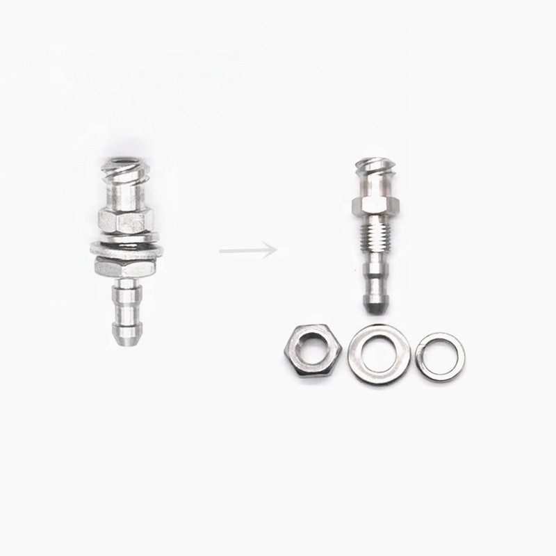 316 304 Thép Không Gỉ Ozone Generator Máy Phân Tích Chất Lượng Không Khí Kết Nối Barb Để Nữ Adapter 