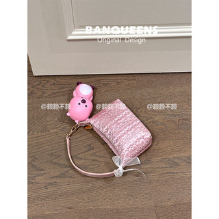 Sách Nhỏ Màu Đỏ Cùng Phong Cách Túi Nhỏ Màu Hồng Dễ Thương Bướm Ngọt Ngào Đơn Giản Da Tiêu Đề Túi Xách