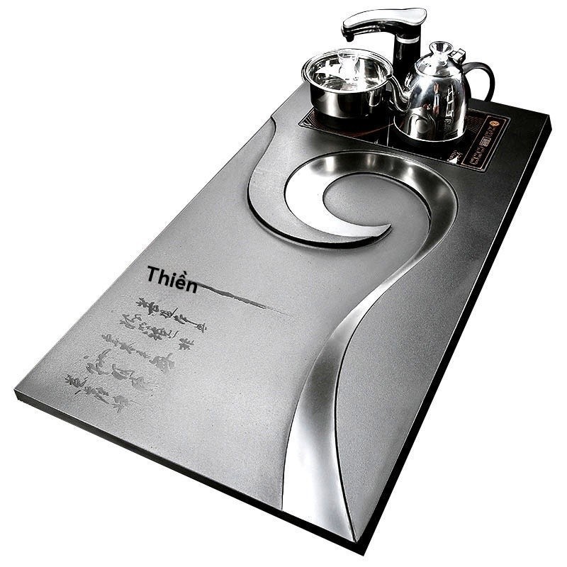 Toàn bộ khối tự nhiên Ujin Stone Tea Panel Full Automatic One Piece Set Trang chủ Đơn giản Văn phòng