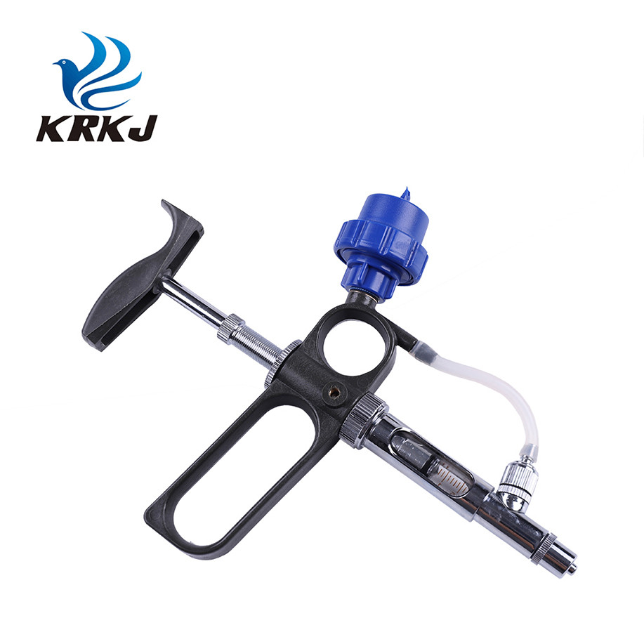 5Ml 2Ml 1Ml 0.5Ml Xử Lý Tự Động Liên Tục Thú Y Syringe Tiêm Vắc Xin Gia Cầm
