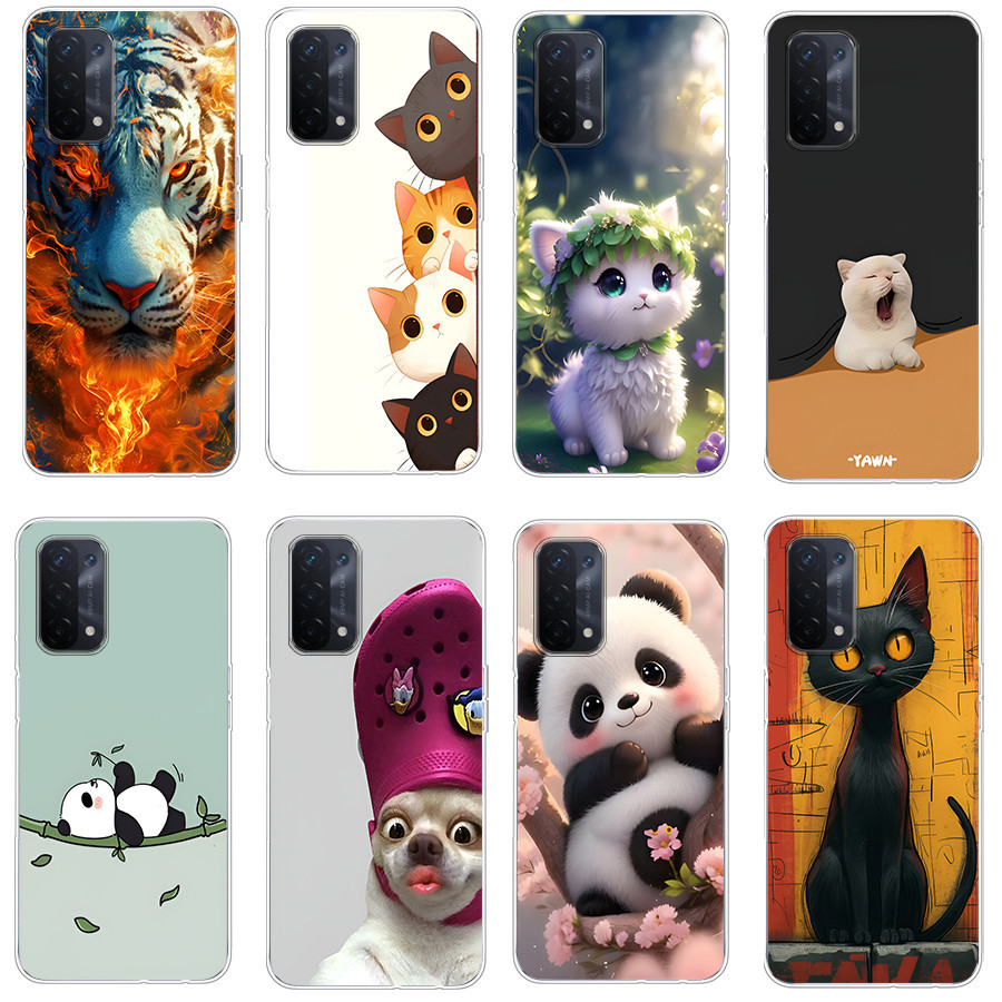 Ốp lưng cho oppo A74 5G / A54 5G Vỏ mềm in TPU Vỏ điện thoại