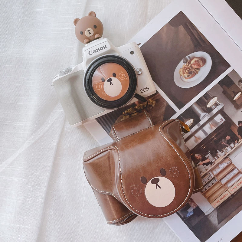 Túi đựng máy ảnh Canon Eos M50 Vỏ bảo vệ M200 Vỏ máy ảnh 200d Thế hệ thứ hai G7x3 Vỏ R10r50 Mark2