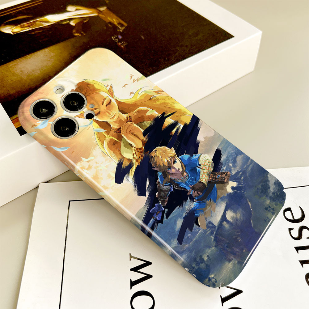 Ốp điện thoại mượt mà in hình Legend of Zelda Link cho SAMSUNG A78 A58 A54 A31 A17 A16 A15 A7 A5 A3 