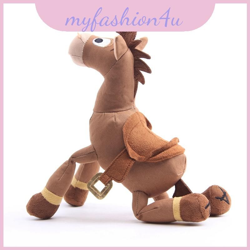 Búp bê nhồi bông mềm mại đáng yêu Bullseye 10 inch Woody và Jessie Horse Doll