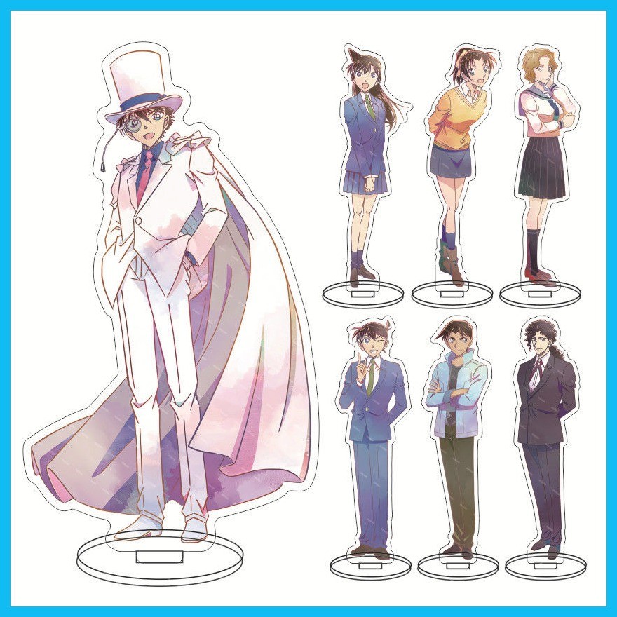 Mc Phong Cách Mới Đứng Thám Tử Conan Shinichi Kudo Thám Tử Lừng Danh Conan Anime Hàng Hóa Đứng Kudo 