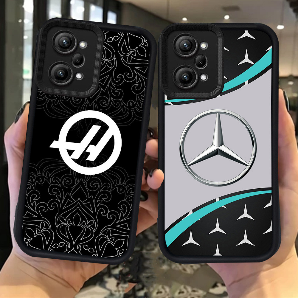 H19 F1 Team Logo Ốp lưng Trường hợp cho Xiaomi POCO X6 Neo C65 C55 M6 Pro M6