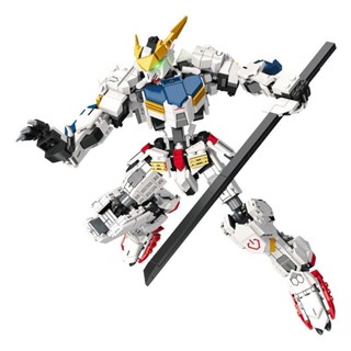  Gundam Mecha Babatos Knight có thể biến dạng trực tiếp khối xây dựng robot lắp ráp quà tặng đồ chơi 