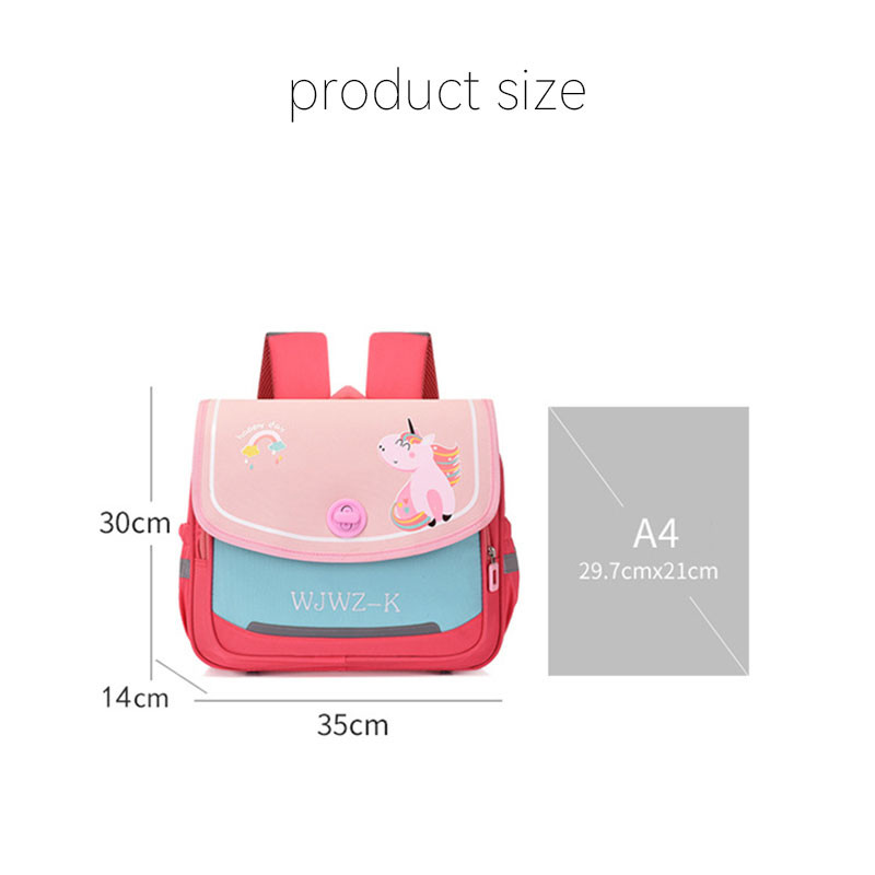 【Gesh bag】 IP Kindergarten horizontal cartoon school bag Elementary school students carry backpacks