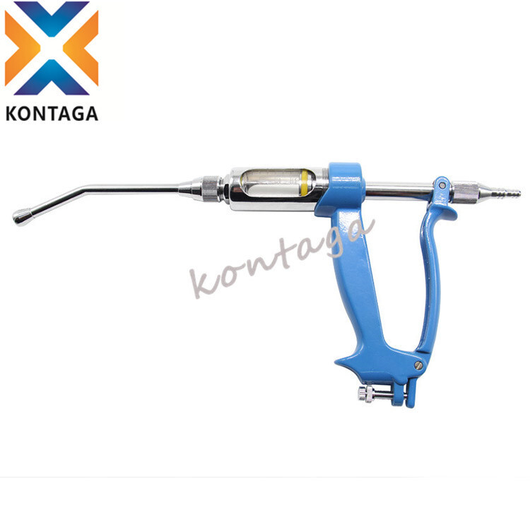 Thú Y Liên Tục Flusher Feed Syringe, Injection Gun Syringe