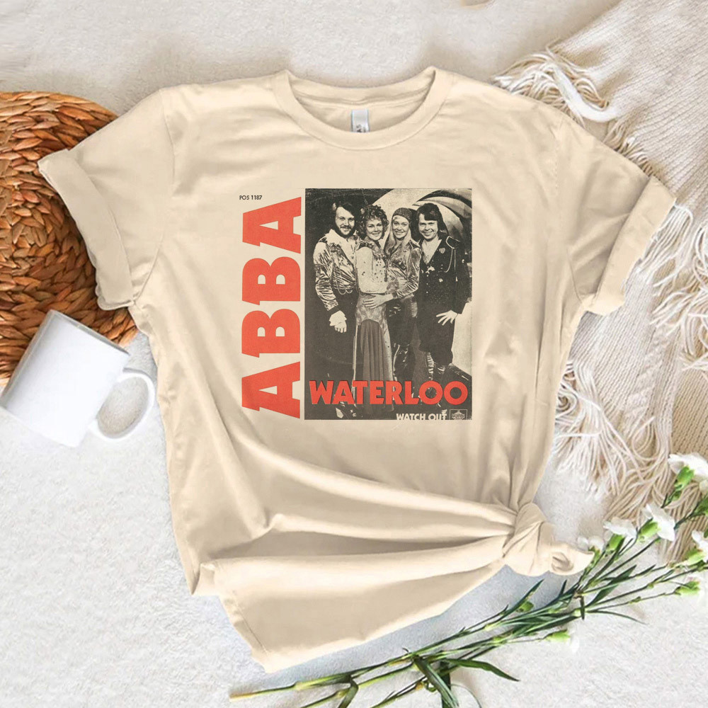 Áo thun Abba nữ y2k top nữ anime y2k 2000 quần áo