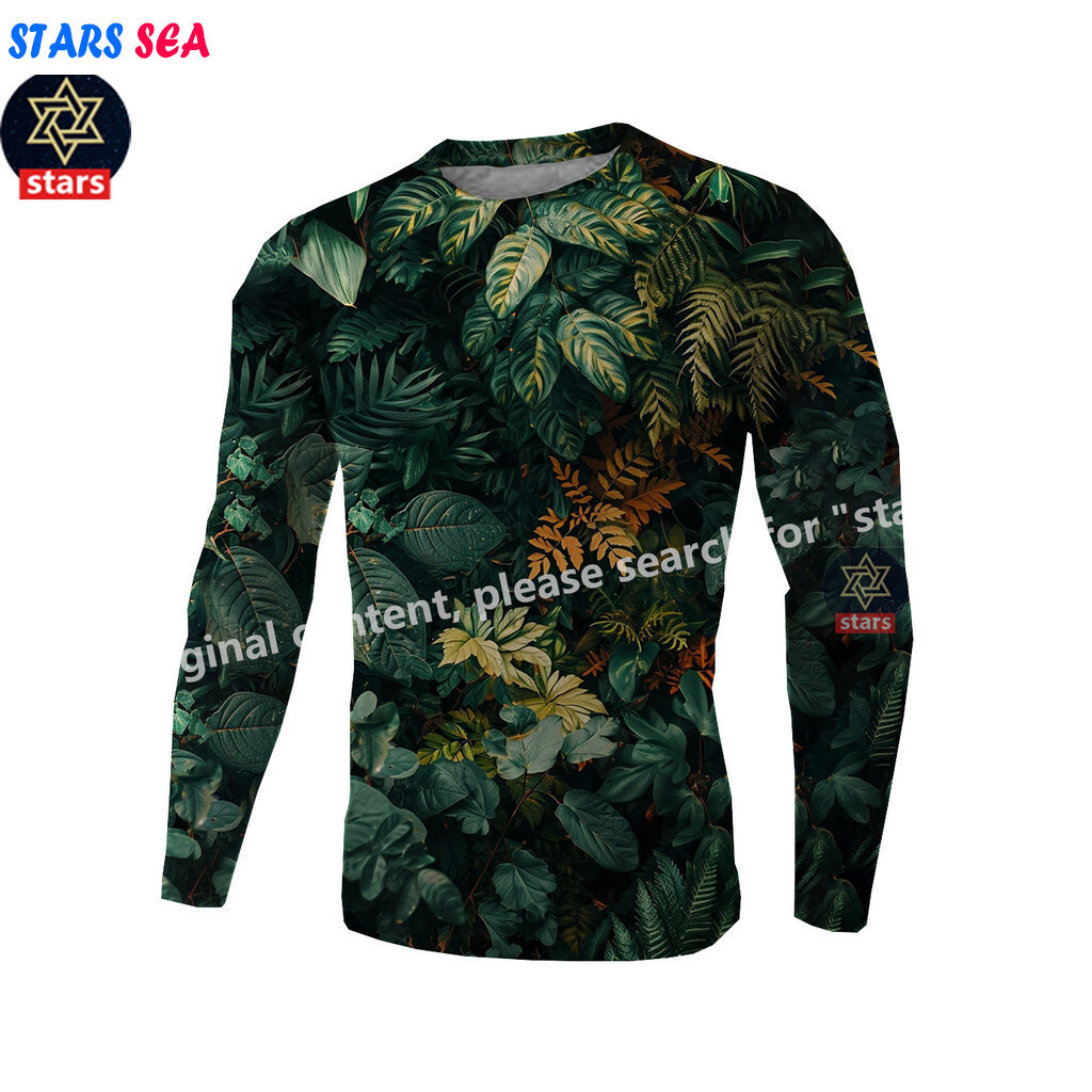 Quần Áo Ngoài Trời Nam Mới Thu Đông Xuân Dài Tay Áo Ngụy Trang Săn Bắn CAMO Áo Nam 2024