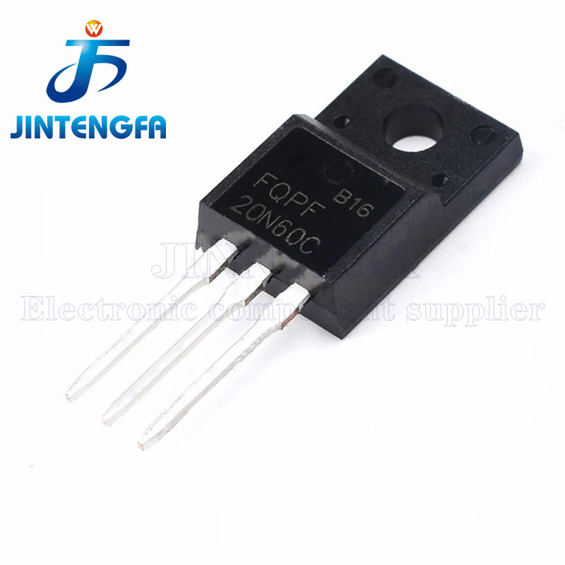 10 Chiếc FQPF20N60 20N60C FQPF20N60C 20N60 20A 600V TO220F N Kênh Điện MOSFET DIP Transistor