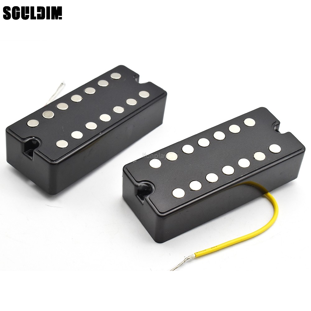 Hoạt Động Đàn Guitar Điện Pickup 7 Dây Bass Pickup Đôi Cuộn Humbucker Pickup Alnico 5 Hoạt Động Pick